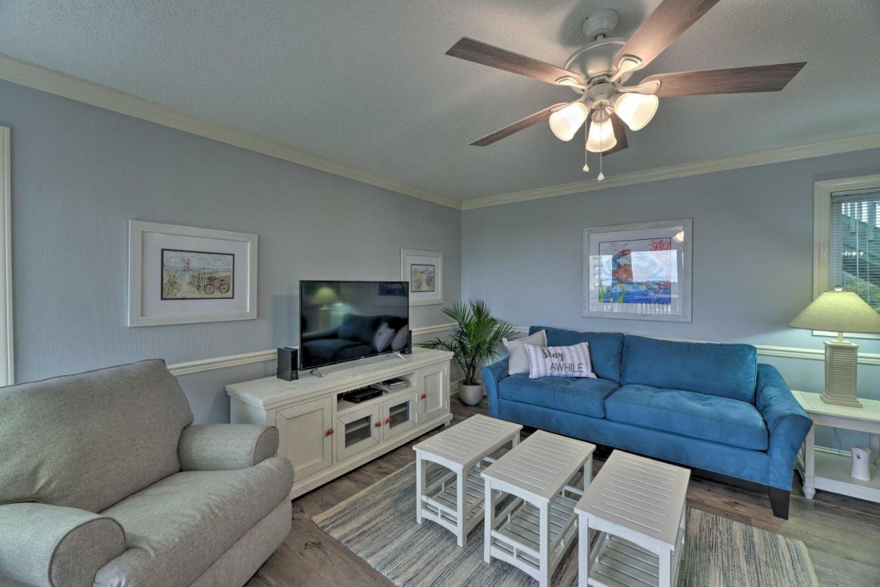 Bright Emerald Isle Condo With Private Beach Access! מראה חיצוני תמונה