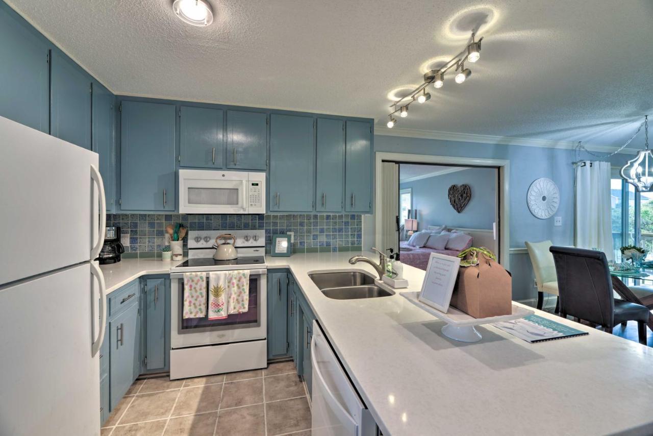 Bright Emerald Isle Condo With Private Beach Access! מראה חיצוני תמונה