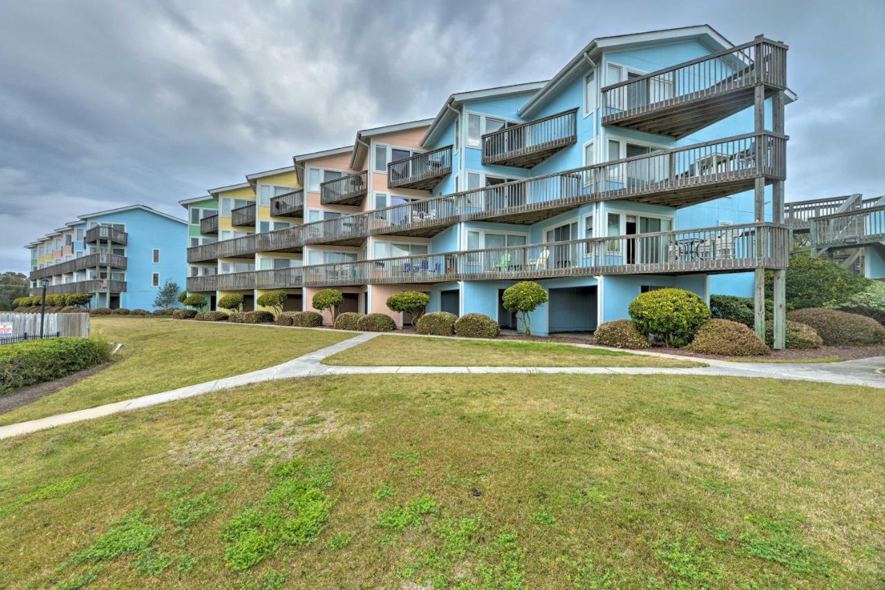 Bright Emerald Isle Condo With Private Beach Access! מראה חיצוני תמונה