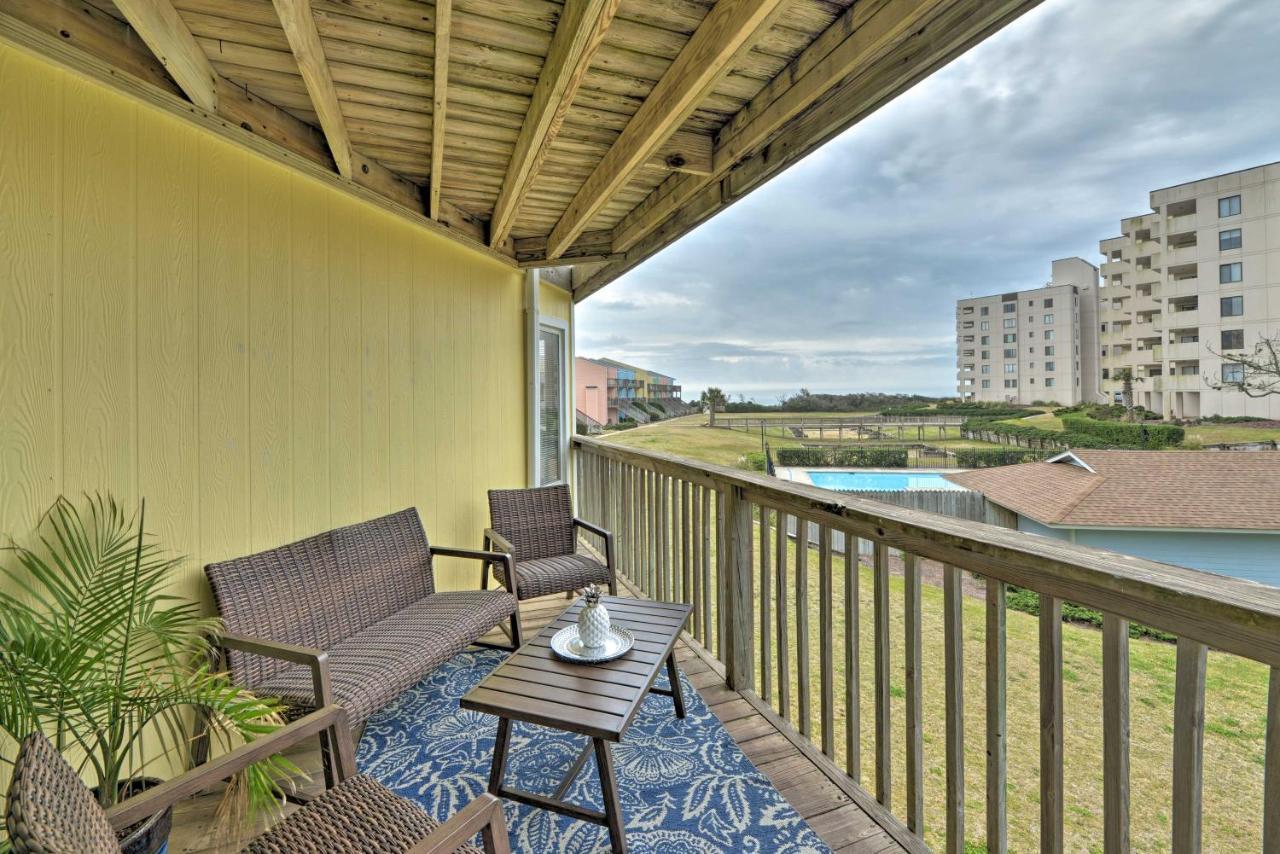 Bright Emerald Isle Condo With Private Beach Access! מראה חיצוני תמונה