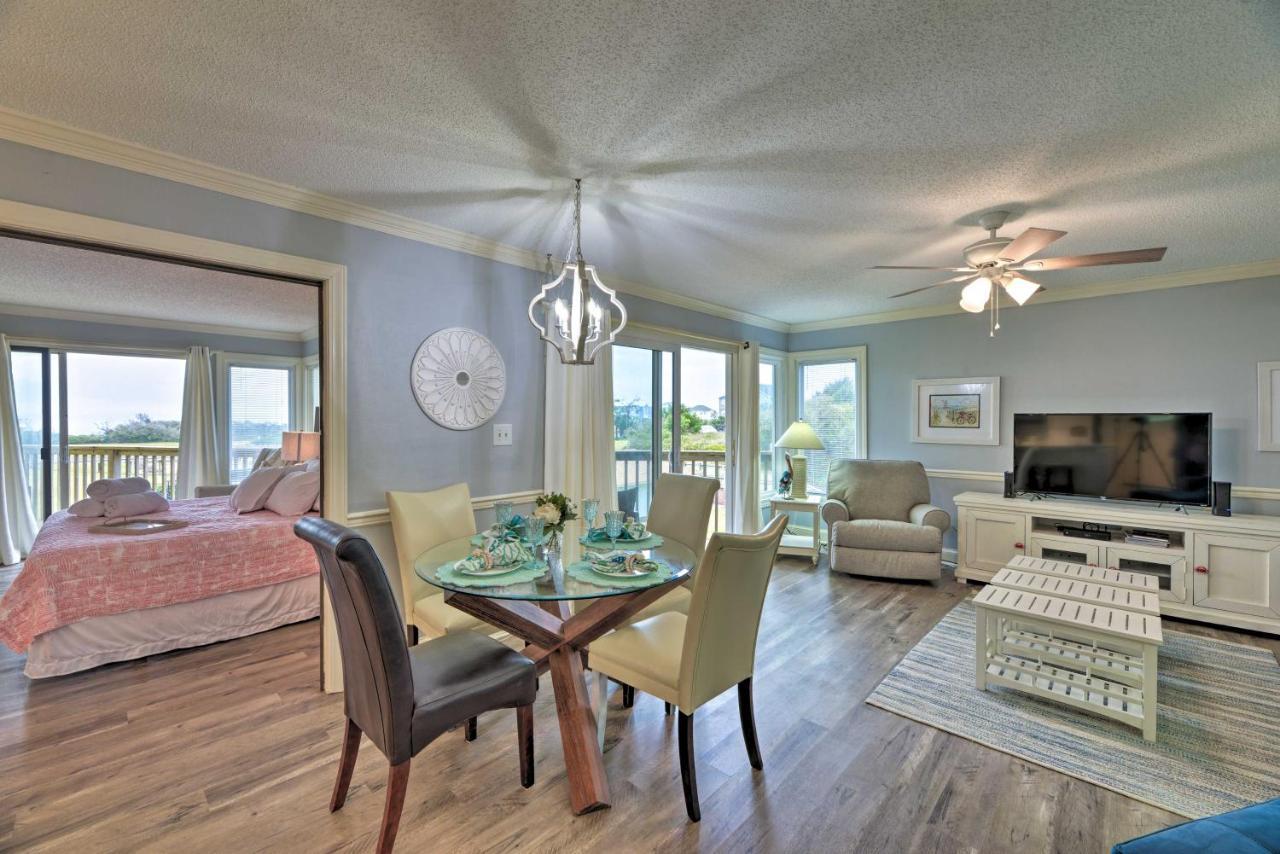 Bright Emerald Isle Condo With Private Beach Access! מראה חיצוני תמונה