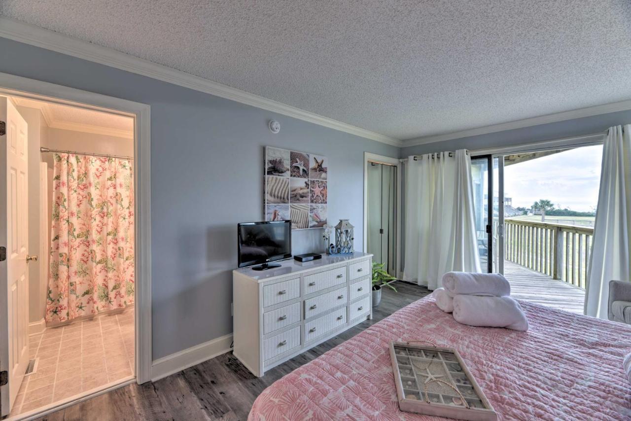 Bright Emerald Isle Condo With Private Beach Access! מראה חיצוני תמונה