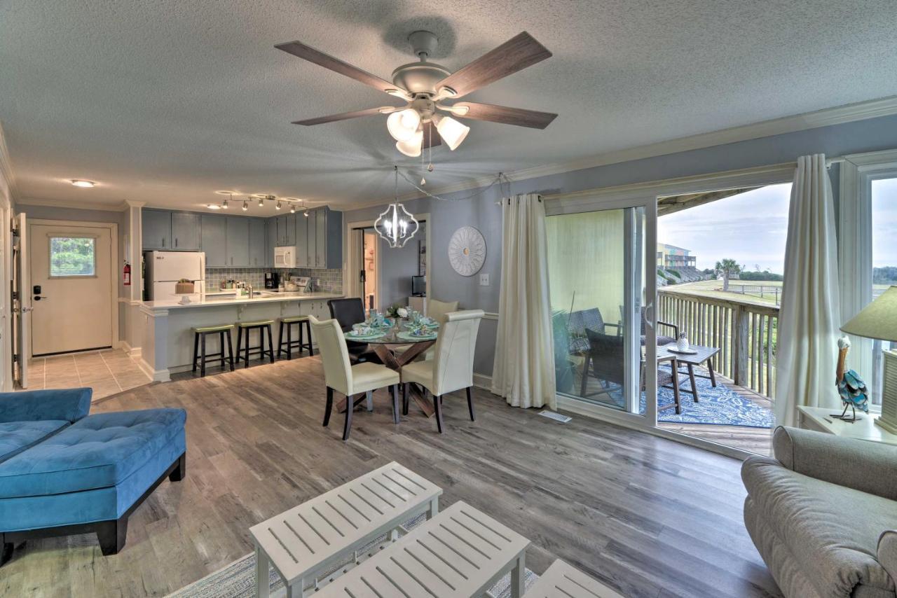 Bright Emerald Isle Condo With Private Beach Access! מראה חיצוני תמונה
