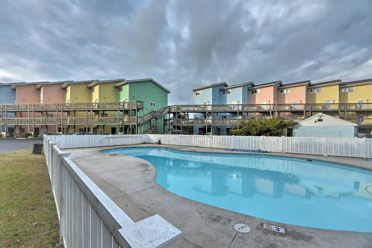 Bright Emerald Isle Condo With Private Beach Access! מראה חיצוני תמונה