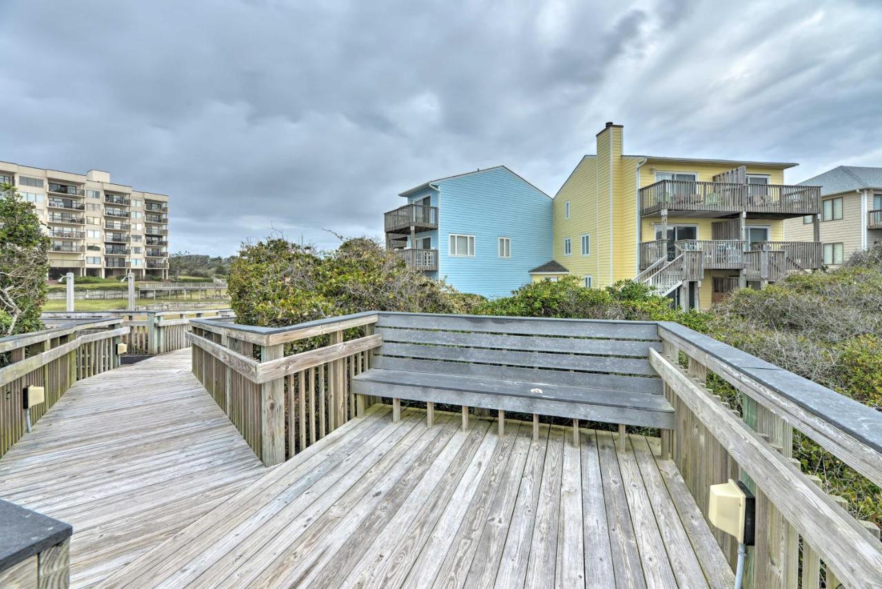Bright Emerald Isle Condo With Private Beach Access! מראה חיצוני תמונה